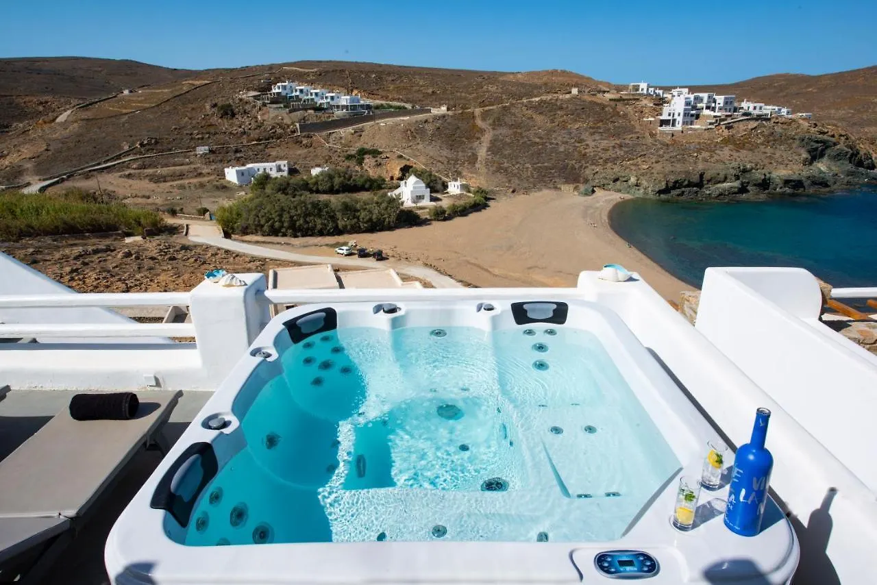 度假居 Villa Merhia Seaview Oasis With Pool & Hot Tub