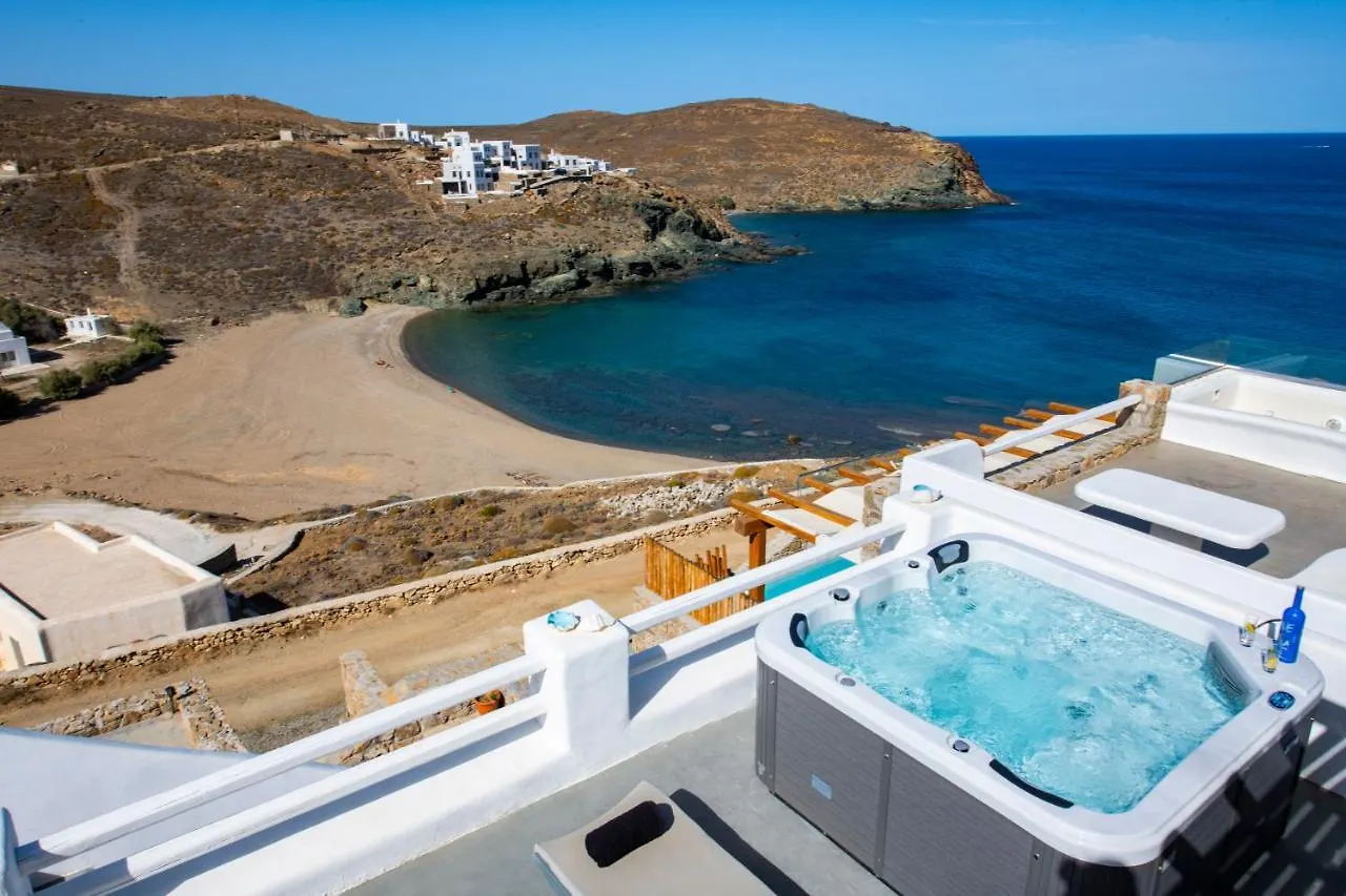 Villa Merhia Seaview Oasis With Pool & Hot Tub 希腊