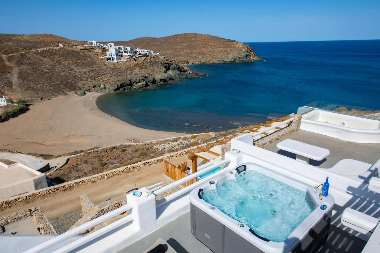 Villa Merhia Seaview Oasis With Pool & Hot Tub 0*, Merchia Beach