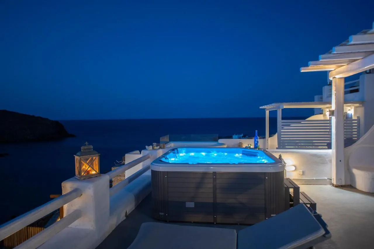 度假居 Villa Merhia Seaview Oasis With Pool & Hot Tub